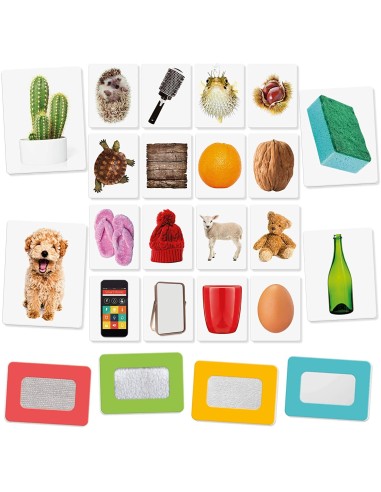 Educational Game-Montessori Tactile Flashcards HEAMU23738 Headu | Futurartshop.com
