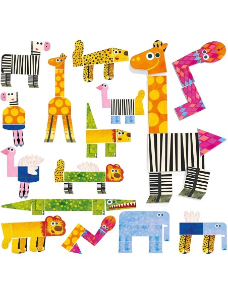 Educational Game-Animal Fun Montessori HEAMU24797 Headu | Futurartshop.com