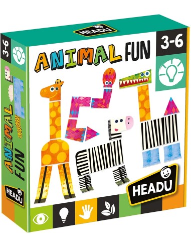 Gioco Educativo - Animal Fun Montessori HEAMU24797 Headu | Futurartshop.com