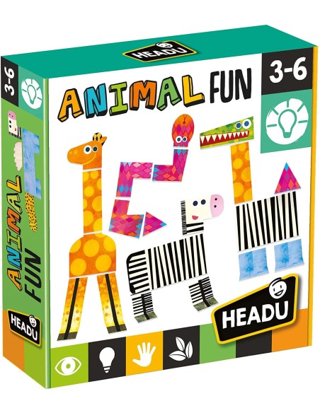 Educational Game-Animal Fun Montessori HEAMU24797 Headu | Futurartshop.com