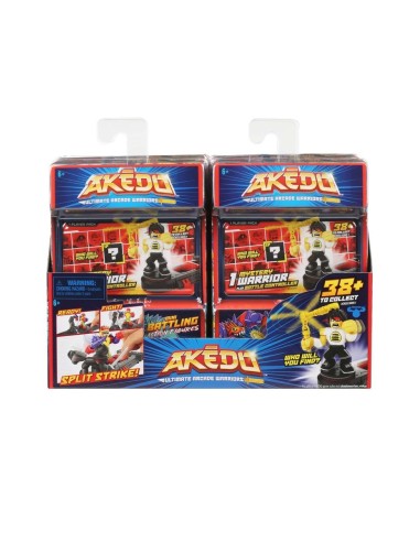 Akedo Ultimate Arcade Warrios blister con personaggio e controller GIOAKE03000 Giochi Preziosi | Futurartshop.com