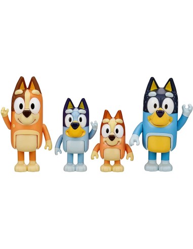 Bluey Pack 4 characters-assorted GIOBLY01000 Giochi Preziosi | Futurartshop.com