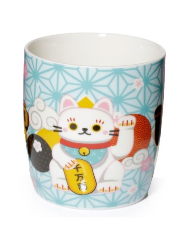 Porcelain mug Neko Cat lucky charm 350 ml PUCMUG366 Futurart | Futurartshop.com