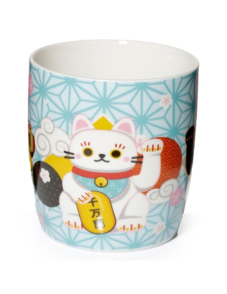Porcelain mug Neko Cat lucky charm 350 ml PUCMUG366 Futurart | Futurartshop.com