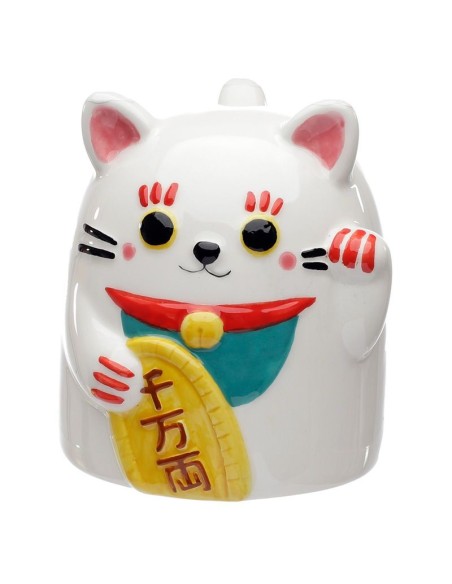 Ceramic mug cat Neko lucky charm upside down 500 ml PUCUMUG10 Futurart | Futurartshop.com