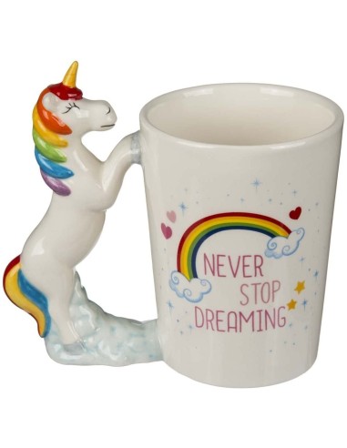 Tazza in ceramica con manico a forma di unicorno 350 ml OTB78/8272 Out of The Blue | Futurartshop.com