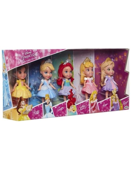 Disney Princess confezione con 5 mini doll MAG40883 Jakks Pacific | Futurartshop.com