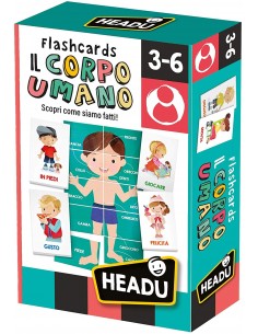 Flashcards-den menschlichen Körper kennen HEAIT24551 Headu- Futurartshop.com