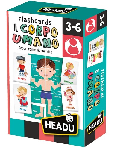 Flashcards-know the human body HEAIT24551 Headu | Futurartshop.com
