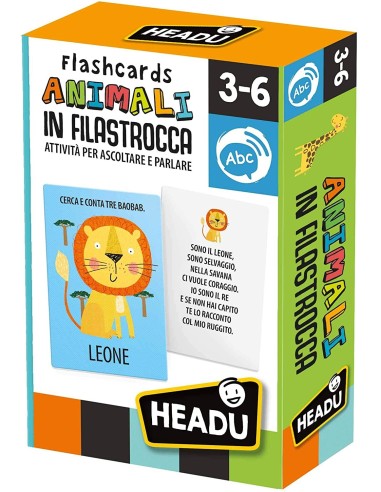 Animal flashcards in nursery rhyme HEAIT27828 Headu | Futurartshop.com