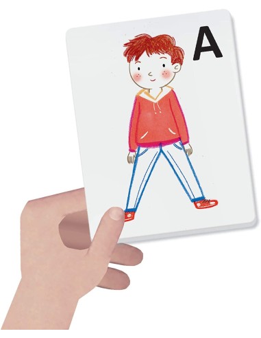 Flashcards Alfabeto mimato HEAIT27804 Headu | Futurartshop.com