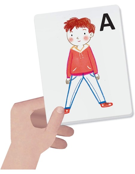Flashcards Alfabeto mimato HEAIT27804 Headu | Futurartshop.com