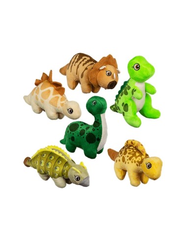 Dinosauro in peluche 16 cm - 6 modelli assortiti OTB61/6906 Out of The Blue | Futurartshop.com