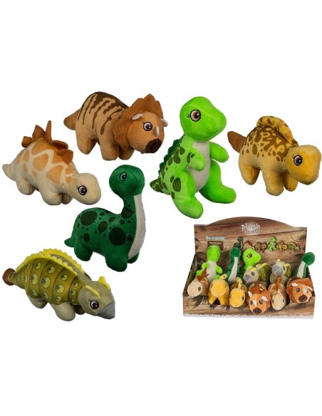 Dinosauro in peluche 16 cm - 6 modelli assortiti OTB61/6906 Out of The Blue | Futurartshop.com