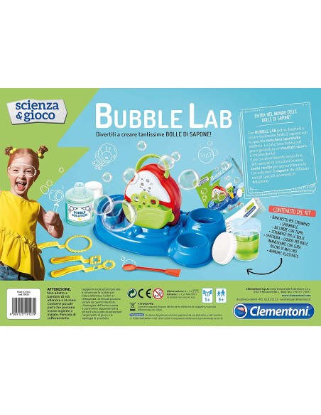 Scienza e Gioco - Bubble lab Laboratorio delle Bolle CLE19123 Clementoni | Futurartshop.com