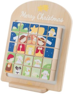 Calendario dell'avvento in legno TRU83048 Trudi | Futurartshop.com