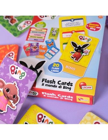Bing Flash Cards-the world of Bing TCS81073 Lisciani | Futurartshop.com