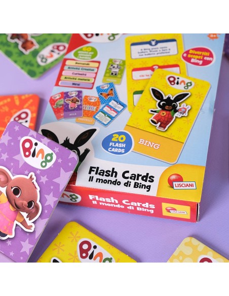 Bing Flash Cards-the world of Bing TCS81073 Lisciani | Futurartshop.com