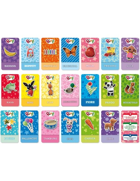 Bing Flash Cards-the world of Bing TCS81073 Lisciani | Futurartshop.com
