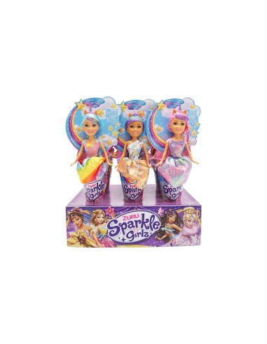 Sparkle Girlz Principessa Unicorno - mini bambola 3 modelli MAG10092 Zuru | Futurartshop.com