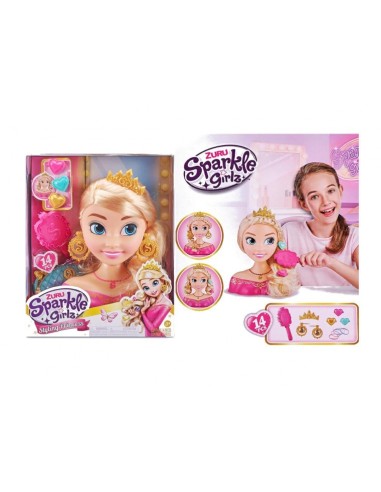 Sparkle Girlz - testa per acconciature magiche MAG10097 Zuru | Futurartshop.com