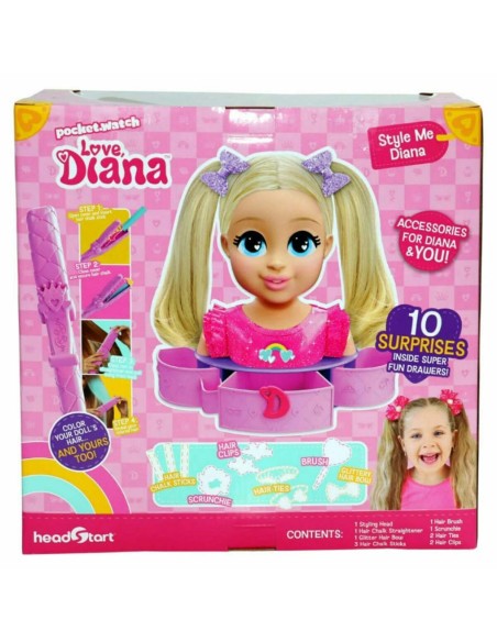 Love Diana testa Deluxe style me GIOLVE09000 Giochi Preziosi | Futurartshop.com