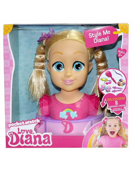 Love Diana testa Deluxe style me GIOLVE09000 Giochi Preziosi | Futurartshop.com