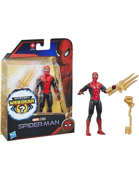 Spider-Man Mystery Web Gear with red and black suit 15 cm HASF2031/F1912 Hasbro | Futurartshop.com