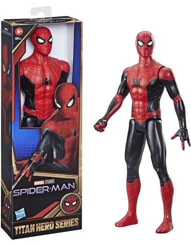 Spider-Man Titan Hero with new red and black suit 30cm HASF0233/F2052 Hasbro | Futurartshop.com