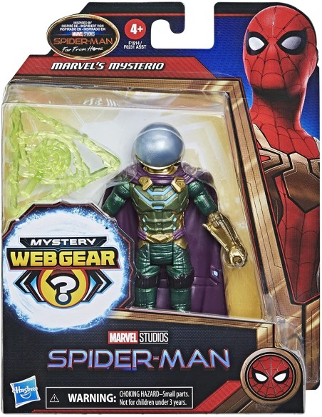 Spider-Man personaggio Mysterio - Mystery Web Gear 15 cm HASF2031/F1914 Hasbro | Futurartshop.com