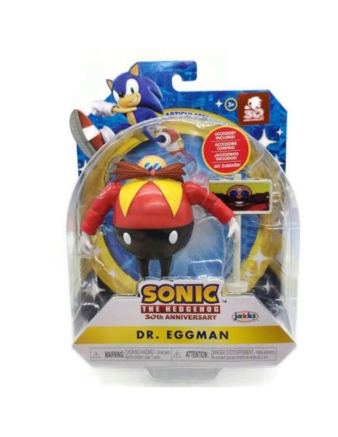 Sonic personaggio Dr. Eggman 9 cm - 30th anniversary OLD40906 Jakks Pacific | Futurartshop.com