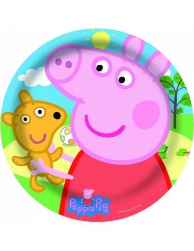 Peppa pig Party piatto piano  LAG0000568 Como Giochi  | Futurartshop.com