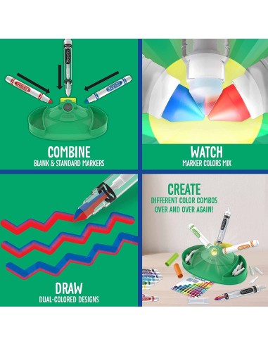 Laboratorio dei pennarelli arcobaleno CRA74-7460 Crayola | Futurartshop.com