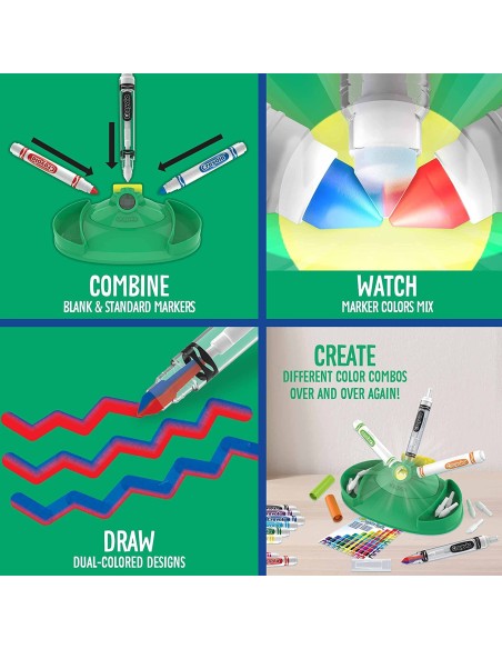 Laboratorio dei pennarelli arcobaleno CRA74-7460 Crayola | Futurartshop.com