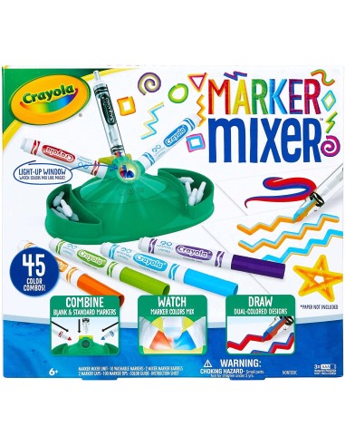 Laboratorio dei pennarelli arcobaleno CRA74-7460 Crayola | Futurartshop.com