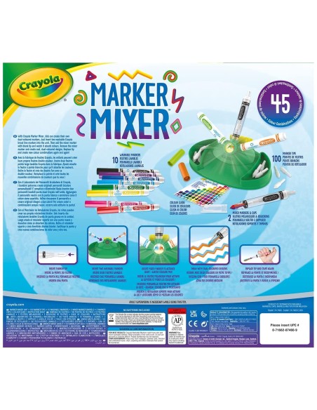 Laboratory of rainbow markers CRA74-7460 Crayola | Futurartshop.com