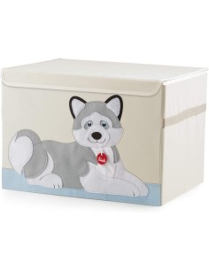Sevi - Portagiochi in legno pieghevole con Husky TRU88025 Trudi | Futurartshop.com