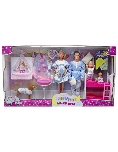 Steffi Love - Pigiama Party Welcome Family SIM105733552009 Simba Toys | Futurartshop.com