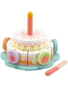 Sevi-wooden Birthday Cake TRU83033 Trudi | Futurartshop.com