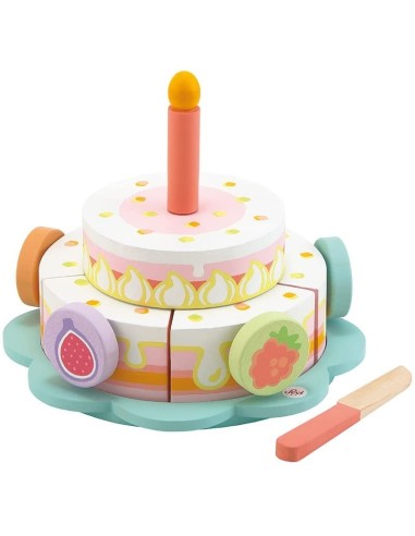 Sevi - Torta compleanno in legno TRU83033 Trudi | Futurartshop.com