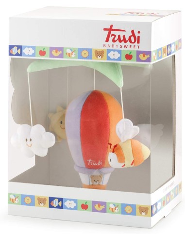 Hot air balloon plush - games for children TRU28083 Trudi | Futurartshop.com