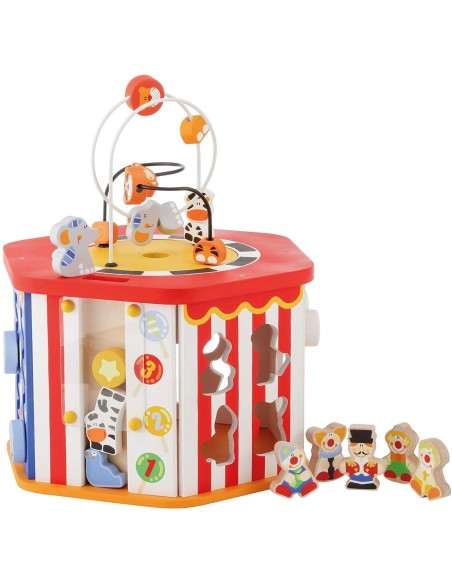 Sevi-wooden Circus with multifunction TRU83064 Trudi | Futurartshop.com