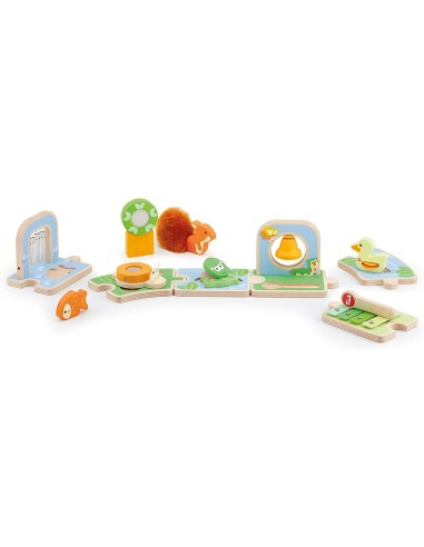 Sevi - Percorso musicale Stagno in legno TRU88031 Trudi | Futurartshop.com