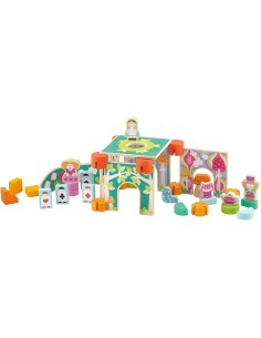 Sevi-wooden constructions of the Wonderland TRU83069 Trudi | Futurartshop.com 2