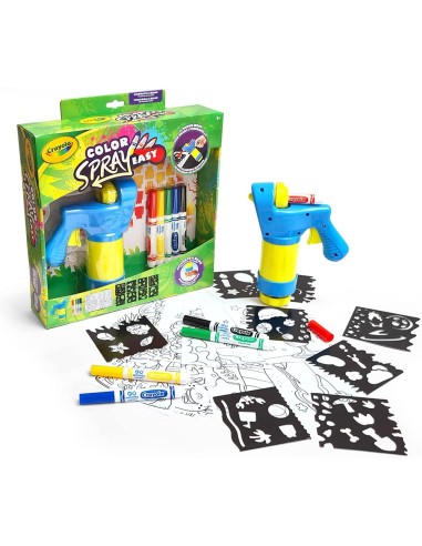 Color Spray Easy con 5 pennarelli CRA25-7494 Crayola | Futurartshop.com