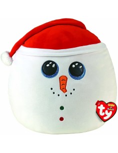 Peluche Pupazzo di neve Flurry Squish a Boos 33 cm CRAT39213 Ty | Futurartshop.com