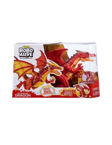 Robo Alive Dragon with lights and sounds - 2 colors MAG7115 Zuru | Futurartshop.com