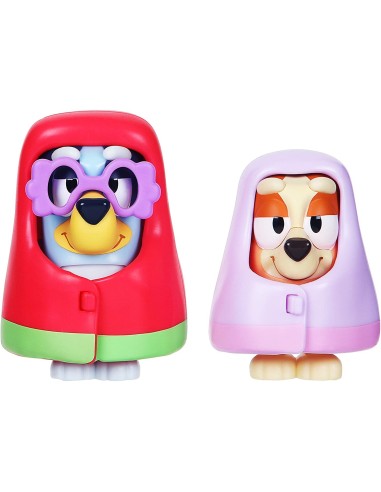 Bluey - personaggi Bluey e Bingo vestite da nonnine GIOBLY00000-2 Giochi Preziosi | Futurartshop.com