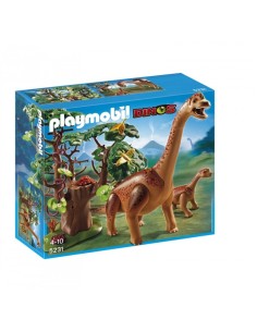 Branchiosauro con cucciolo 5231 2049140928322 Playmobil | Futurartshop.com