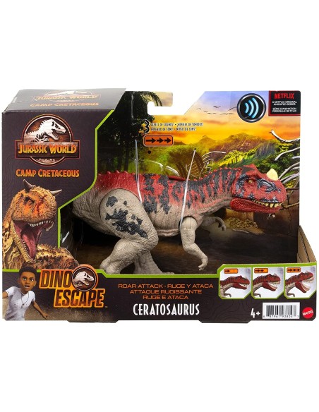 Jurassic World-Ceratosaurus Roar Attack HUNGWD06/GWD07 Mattel | Futurartshop.com